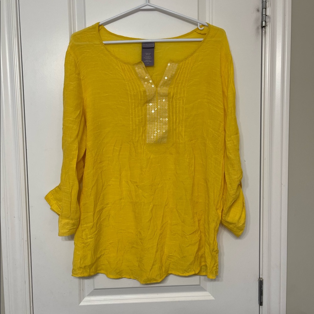 Excellent condition Laura Scott Top-Size L/G